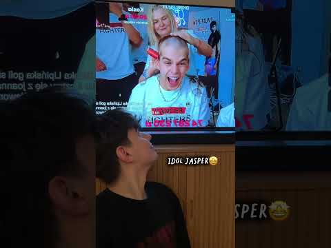 JASPER OGOLIŁ SIĘ NA ŁYSO😱
