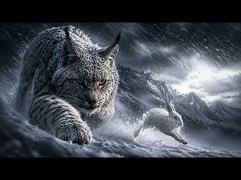 The Lynx That Vanished Into the Blizzard: A Harsh Winter Survival Story