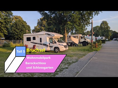 Motorhome pitch Bruchsal 🏕️ | Top motorhome park, Bruchsal Palace, swimming pool & close to the c...