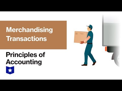 Part of a video titled Merchandising Transactions | Principles of Accounting - YouTube
