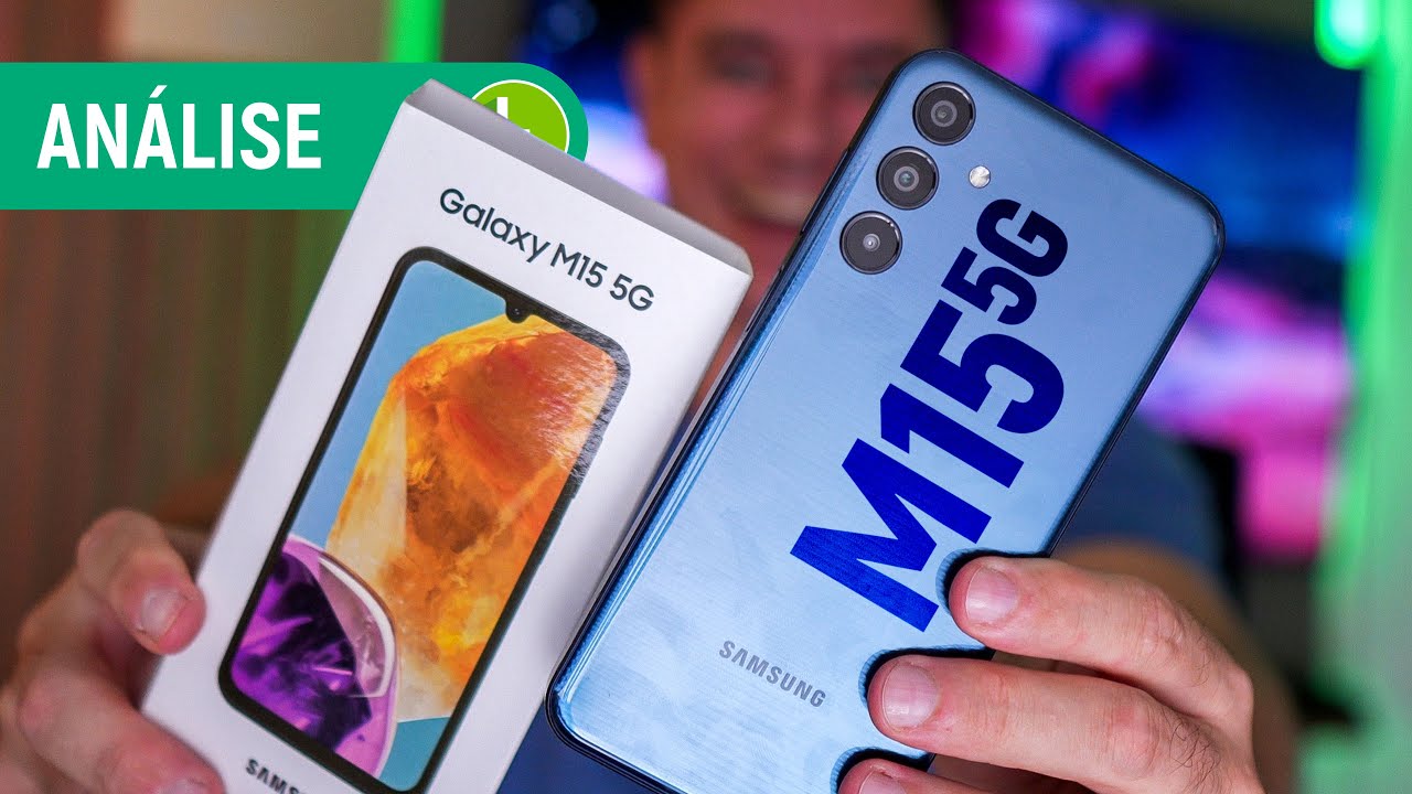 GALAXY M15 5G: MELHOR CELULAR BÁSICO para quem busca AUTONOMIA de BATERIA? | Análise / Review