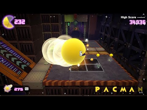 Pac-Man World Re-Pac Walkthrough Part 5 - Factory Area 100%