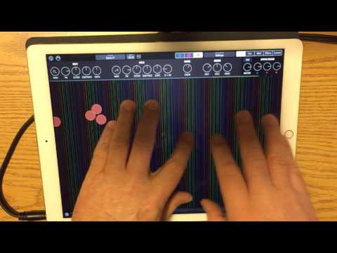 Microtonal iOS app Shoom Demonstration