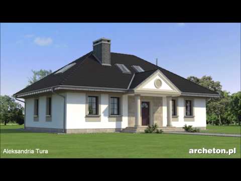 Projekt domu Aleksandria Tura - archeton.pl