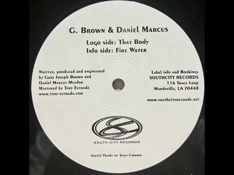 G. Brown & Daniel Marcus - Fire Water