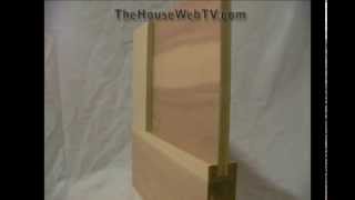 preview picture of video 'Hickory 1 3/8 in. Flat Panel Corner Section'