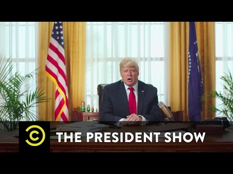 Thumbnail of the video: Who Do You Trust More? - The President Show - Comedy Central