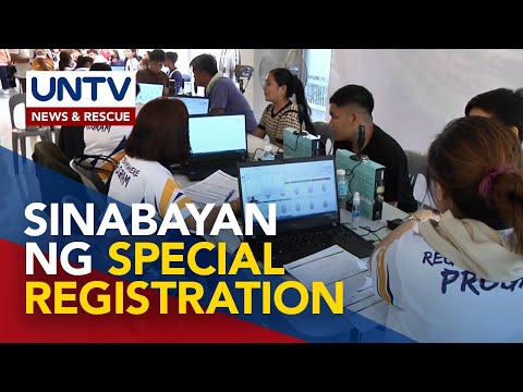 COMELEC, nagsagawa ng onsite voter registration sa sidelines ng UNTV Cup S10 final game