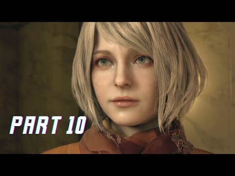 ASHLEY GAMEPLAY - RESIDENT EVIL 4 REMAKE Walkthrough Part 10  (PS5 GAMEPLAY)