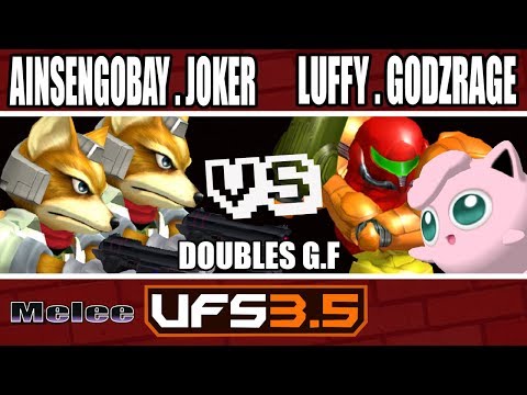UFSmash 3.5 - Melee - Aisengobay/Joker VS Luffy/Godzrage - Grand Final