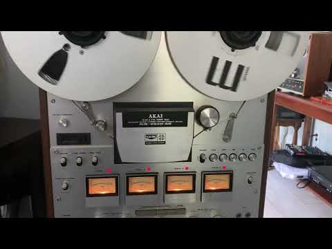 SERVICED AKAI GX-630D-SS QUAD 4 Channel 10.5  inch reel to reel tape deck Recorder See Video image 13