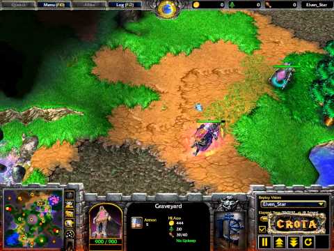 Wan (UD) vs HLAoo (UD) - G1 - WarCraft 3 - WC446