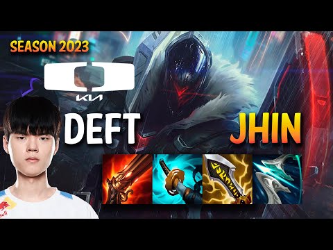 DK Deft JHIN vs VARUS ADC - KR Ranked