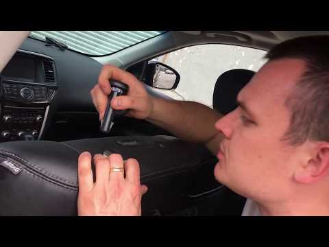 How to remove replace seat Cover, Head rest on Most new Nissan, Pathfinder Rogue Altima maxima