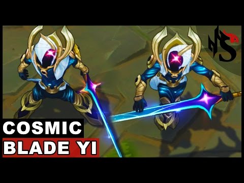 Cosmic Blade Master Yi Skin Spotlight (League of Legends)