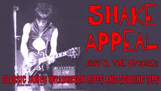 Shake Appeal - Another classic Raw Power Track - Iggy &amp; The Stooges - Guitar Lesson