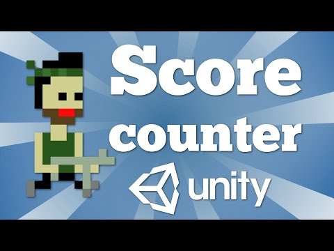 How to add a score counter into your Unity 2D game| Easy Unity 2D Tutorial