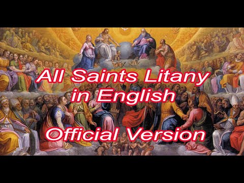 All Saints Litany English Official Version #allsaints #allsaintsday #allsaintslitany #litanyofsaint