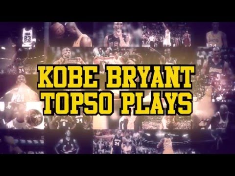 Kobe Bryant Top 50 All Time Plays