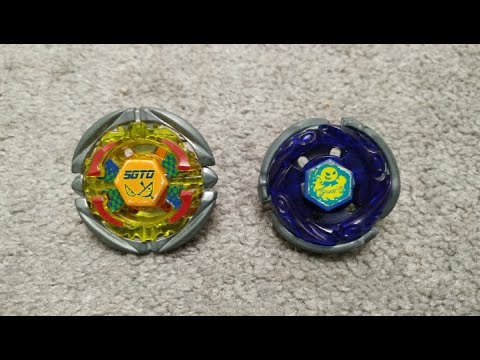 Beyblade: Flame Sagittario C145S vs Storm Aquario 100HF/S Hasbro MFB (Kenta vs Hikaru Anime Battle)