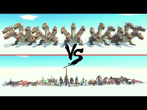 5x Hydra Vs All Units ARBS | Animal Revolt Battle Simulator