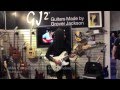 GJ2 Guitars by Grover Jackson - Glendora test drive by Mike Campese, NAMM 2013