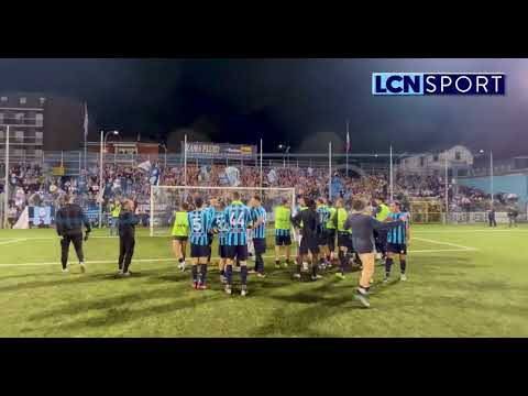 Lecco-Ancona, lo spettacolo della Curva Nord prima, durante e dopo la partita