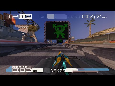 Wipeout 3 (PSX) - Enhanced Graphics in 4K (+Widescreen) - Gameplay