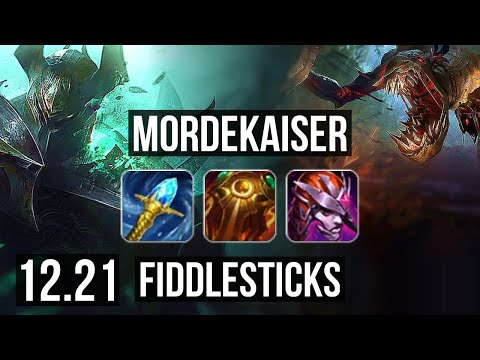 MORDEKAISER vs FIDDLESTICKS (JNG) | 15/3/7 | KR Diamond | 12.21