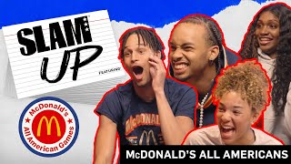 2022 McDonald's All Americans HILARIOUS SLAM Up!! Pt 2 | Presented by McDonald's All Americans Games