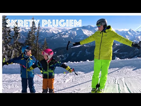 Nauka jazdy na nartach - Lekcja 7: Skręty pługiem oraz jak kontrolować prędkość w trakcie jazdy