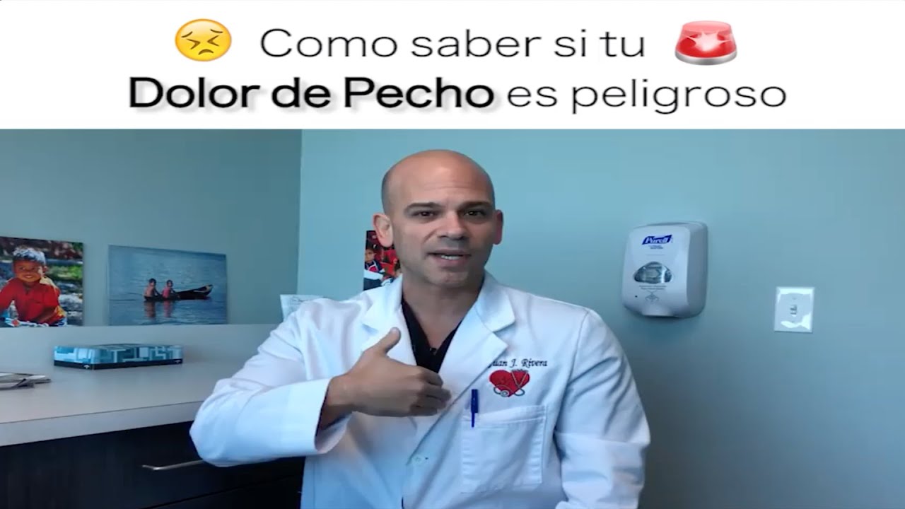 ¿Cómo puedes saber si tu DOLOR DE PECHO es peligroso