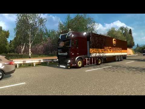 ETS2 1.27 "Drumuri Europene" Craiova(RO) - Szeged(H) ProMod 2.16 - Daf XF Euro6