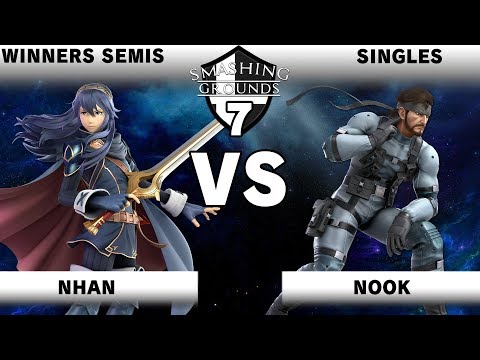 Smashing Grounds 7 - Nhan (Lucina) Vs. Nook (Snake) - Winners Semis- SSBU