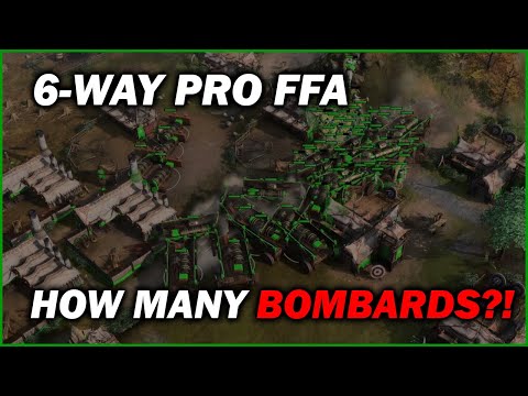 Age of Empires 4 - Can these Aussies Survive the 6 Player Pro FFA