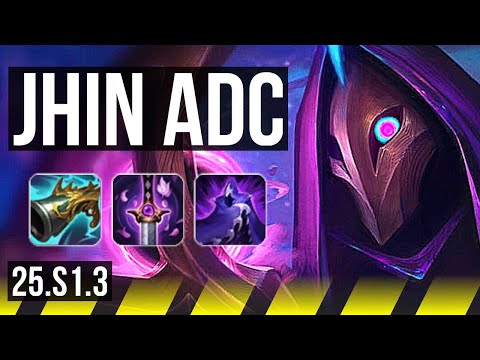 JHIN & Soraka vs CORKI & Senna (ADC) | 9/0/9, Legendary, Rank 12 Jhin | EUW Challenger | 25.S1.3