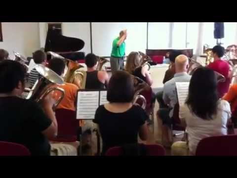 Euphonium master class 2011 with Dr. Brian Bowman