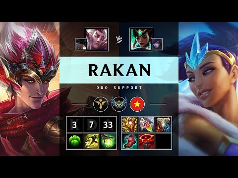 Rakan Support vs Karma - VN Challenger Patch 25.17