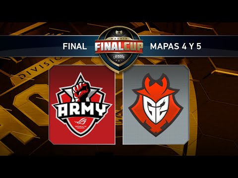 ASUS ROG Army vs G2 Vodafone - #LoLHonor - Final - Final Cup 10 - Gamergy 5 - Mapa 4 y Mapa 5
