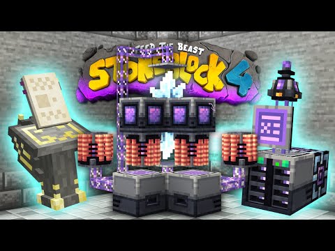 Stoneblock 4 Minecraft Modpack EP10 AE2 but its EASY MODE