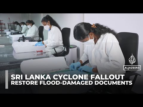 Sri Lanka races to restore cyclone‑damaged documents and legal records