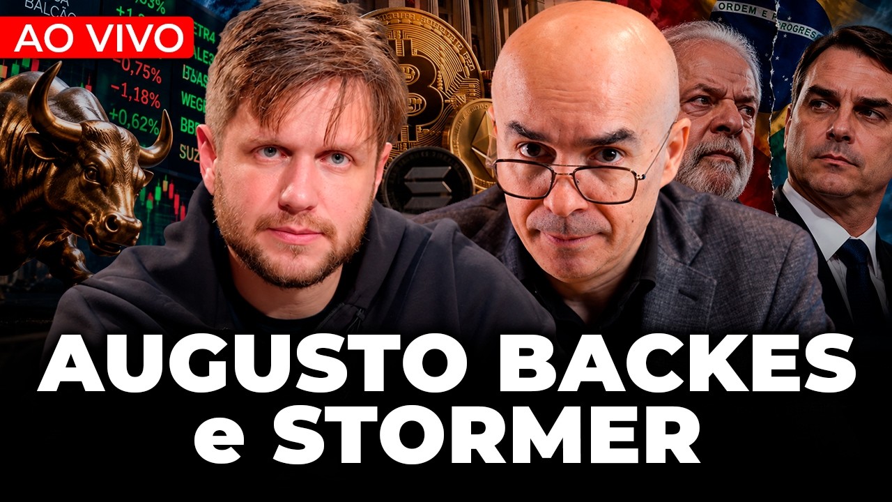 AÇÕES, CRIPTOS e CENÁRIO ECONÔMICO: STORMER E AUGUSTO BACKES - Irmãos Dias Podcast #280