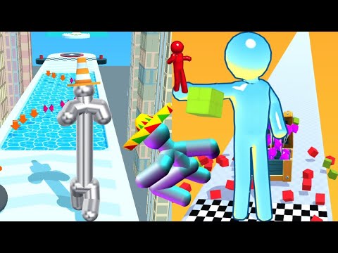 Tall Man Run| ScaleMan - Funny Mobile Games ALL LEVELS Walkthrough Gameplay MAX LEVEL apk update