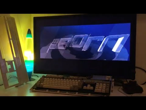 Reborn Demo clip on Amiga 1200 Warp 1260 sounds like Commodore 64 Galore