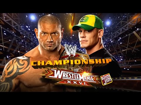 Story of Batista vs. John Cena | WrestleMania 26
