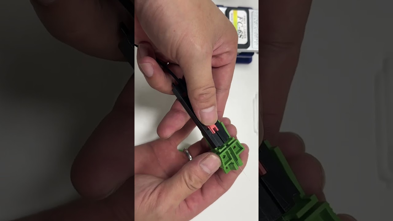 SC/APC field assembly optical connector for short demo installation. www.anetfiber.com