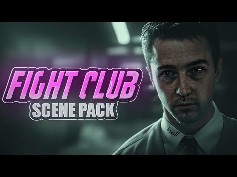 FIGHT CLUB | SCENEPACK | 4K 60 FPS | ALL MOMENTS