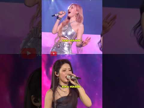 Rami and rora love in my heart  highnote version  #babymonster #rami #rora #yg #kpop #shorts