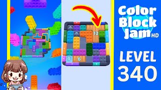 Solution du Niveau 340 de Color Block Jam