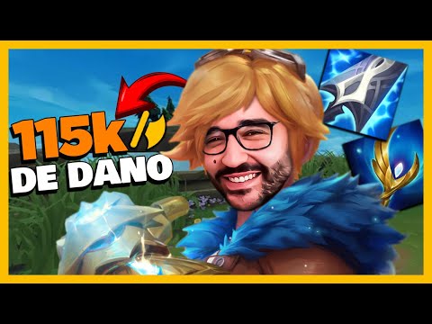 A ciência do EZREAL com 2 GOTAS e ZERO DE COOLDOWN!